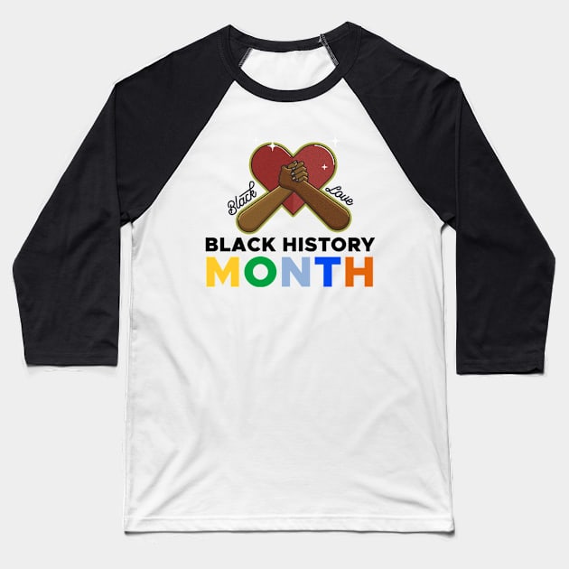 Black history month t-shirt Baseball T-Shirt by Suhucod